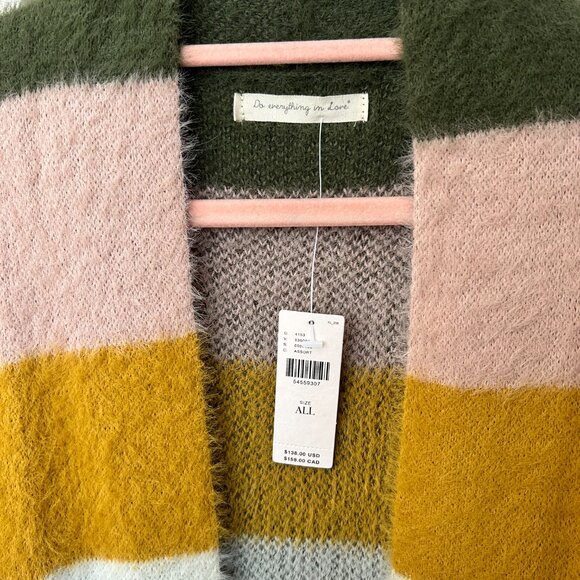 Anthropologie Striped Long Cardigan - O/S - Picture 7 of 8